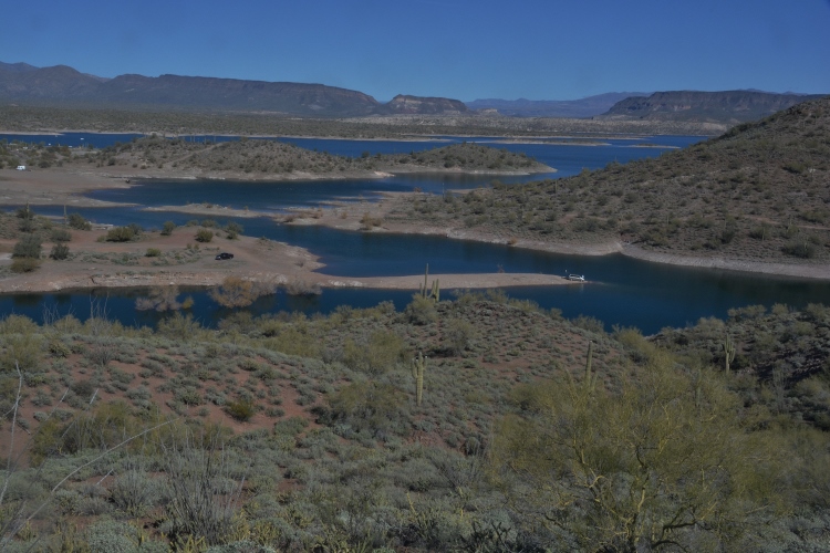 Lake Pleasant from the Yavapai Trail